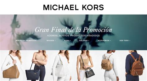 michael kors promocion.